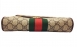 【GUCCI 】Ophidia帆布 LOGO 綠紅織帶直式斜背郵差包(小) ★23cm*24m*5.6cm★